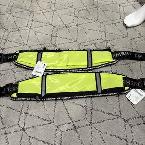 FP Movement Neon Yellow Running Bag- So practical! We all need one!